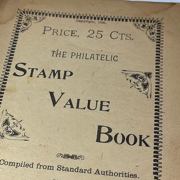 Antique Ephemera The Philatelic Stamp Value Book( pamphlet). - Picture 3 of 8